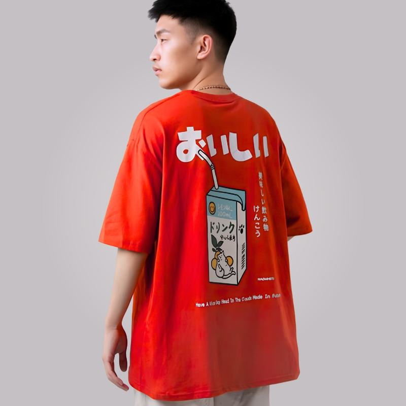 t-shirt, oversized t-shirt, cute print t-shirt